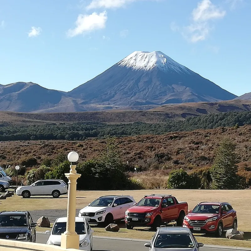 Mount Ngauruhoe in New Zealand